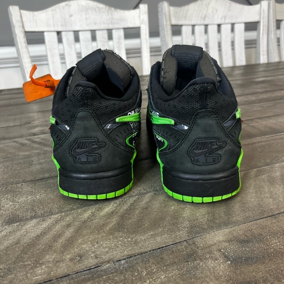 Nike Air Rubber Dunk x Off-White Low Green Strike Mens Sz 13 - Picture 4 of 6